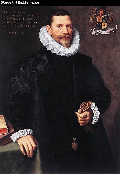 Frans Pourbus Portrait of Petrus Ricardus